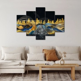 Obraz - Zlaté hory (150x105 cm)