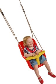 Smart4Play | Marimex Play závesná hojdačka Baby Luxe - červená | 11640316
