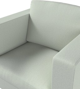 Poťah na kreslo Karlanda, krátky farba produktu modrá látka zapletaná
