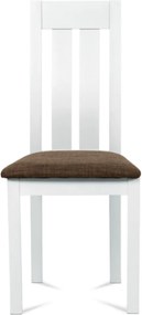 Sconto Jedálenská stolička BELA biela/hnedá