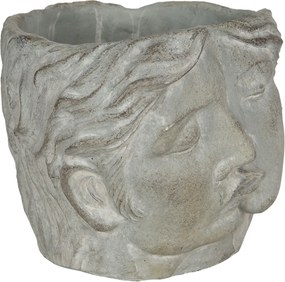 Kvetináč v dizajne prepojených tvárou Homme - 16 * 14 * 13 cm