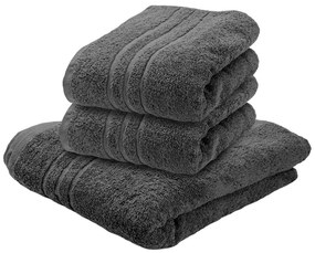 Uterák Comfort 50 x 100 cm tmavo sivý, 100% bavlna