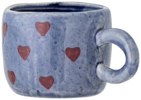 Modrá šálka na espresso z kameniny 115 ml Nini – Bloomingville Mini