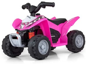 Elektrická štvorkolka HONDA ATV ružová