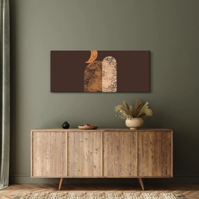 Obraz - Oranžové oblúky N⁰2 (120x50 cm)