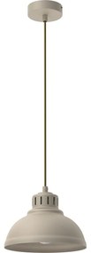 Luster na lanku SVEN 1xE27/15W/230V béžová