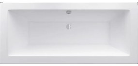 Mexen Cube obdĺžniková vaňa 170 x 80 cm, biela - 55051708000