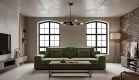 Toolight - Stropné svietidlo 5xE27 60W APP739-5CP, čierna, OSW-01104