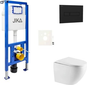 Závesný WC set do ľahkých stien / predstenová SAT SIKOJSTOR67CRM
