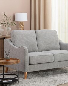 Pohovka Venuste grey linen pre 2 osoby