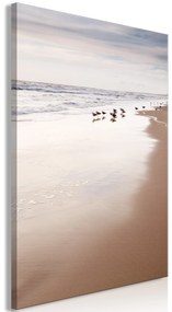 Artgeist Obraz - Autumn Beach (1 Part) Vertical Veľkosť: 80x120, Verzia: Premium Print