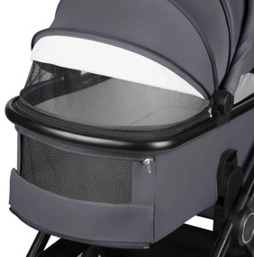 Lionelo - Kombinovaný kočík 3 v 1 LAYLA Grey Stone