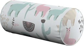 Jednoduchý valcový vankúš farba produktu zelená látka vzorované