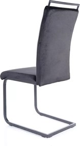 SI H-441 Sametová stolička čierna