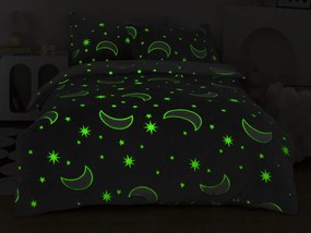 XPOSE® Mikroplyšové obliečky NOČNÁ OBLOHA Exclusive (svietiaci efekt)