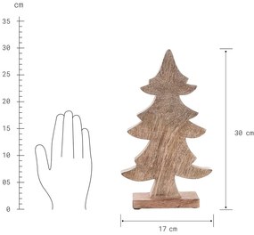 FOREST Dekoračný stromček 30 cm