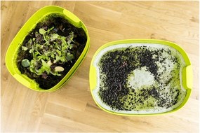 Béžový kompostér Urbalive – Plastia