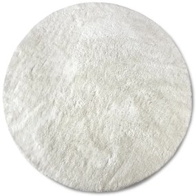 Koberec Hanse Home Myk Olaf ivory / biely kruh