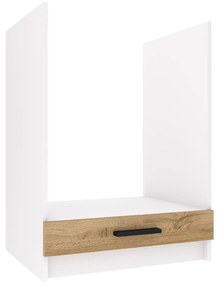 Kuchynská skrinka Belini spodná pre vstavanú rúru 60 cm dub wotan bez pracovnej dosky  TOR SDP60/0/WT/DW/0/B1