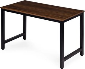 Počítačový stôl 120 x 60 cm – pracovný stôl do kancelárie a študentskej izby čierna