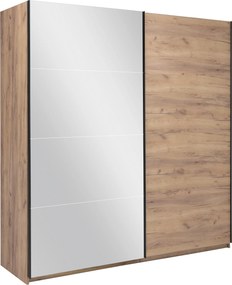 XXXLutz SKRIŇA S POSUVNÝMI DVERAMI, farba duba, 200/210/62 cm P & B - Skrine - 000885000802