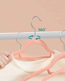 Zamatové ramienka 50 ks SONGMICS CRF50PK