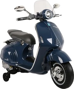 LEAN CARS Elektrický skúter Vespa GTS 300 modrý