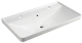 Mereo Mereo, Siena, kúpeľňová skrinka s keramickým umývadlom 101 cm, pre 2 batérie, MER-CN4122
