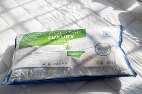 Anatomický vankúš VISCO LUXURY ALOE VERA 45x75 cm - ZIP taška