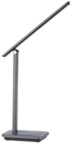 Eglo 900957-LED Stmievateľná nabíjacia stolná lampa INIESTA 3,6W/5V 1800mAh šedá EG900957