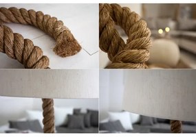 Stojaca lampa 30202 Rope Ø45cm  - Komfort-nábytok