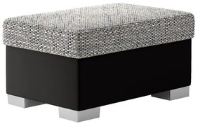 Taburetka 85x55 cm- Ron Typ 01 (sivá + čierna). Akcia -14%. Vlastná spoľahlivá doprava až k Vám domov. 1039207