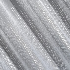 ZÁCLONA NA KRÚŽKOCH SOLEI 140X250 CM BIELA