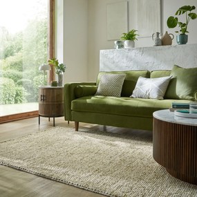 Flair Rugs, Ručne tkaný kusový koberec Minerals Green, 120x170, zelená, chodba / predsieň