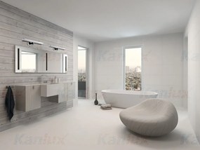 KANLUX Sapho, ASTEN LED nástenné svietidlo 12W, 600x42x110mm, chróm, 26681