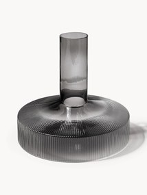 Ručne fúkaný reliéfny dekantér Ripple, 1,1 l