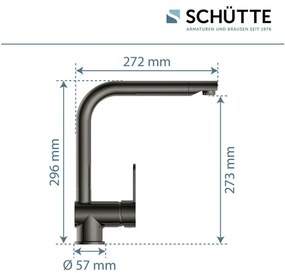 Schütte Kuchynská batéria RIO (grafit)  (100335931)