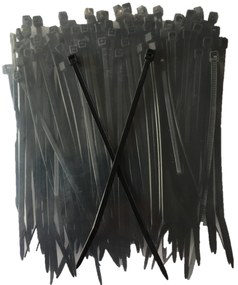 Geko Sťahovacie pásky 100x2,5mm BLACK