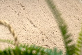 Koberec BUNNY tmavobéžový kruh