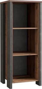 XXXLutz REGÁL, hnedá, tmavosivá, oceľ, 47/115,1/42 cm MID.YOU - Online Only drobný nábytok - 000687050904