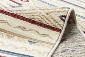Koberec KILIM 7948/52933 Romby béžový / sivý