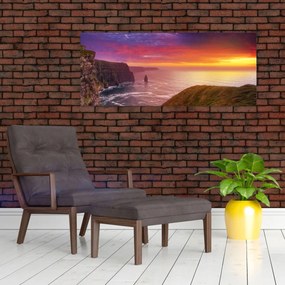 Obraz - Moherské útesy (120x50 cm)