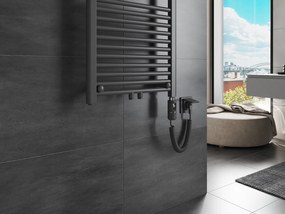 Mexen Mars, elektrické vykurovacie teleso 900 x 600 mm, 600 W, antracitová, W110-0900-600-2600-66