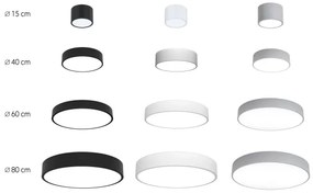 Immax NEO 07143-GR15BD-SADA 2x LED Stropné svietidlo RONDATE 12W/230V Tuya šedá+DO