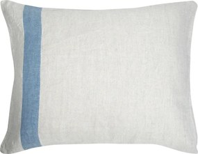 Ľanová obliečka na vankúš Usva 50x60, ľan-modrá