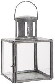 IB LAURSEN Sklenený lampáš Grey Mini
