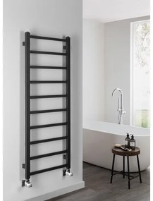 Sapho - Kúpeľňový radiátor METRO DOS 247W/230V 40x114 cm matná čierna