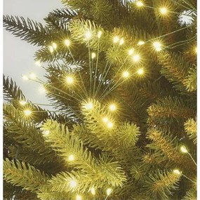 LED Vianočná reťaz 150xLED/5,35m teplá biela