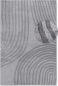 AKCIA: 120x170 cm Kusový koberec Gallery 106085 Light Grey z kolekcie Elle, šedá, obývacia izba, ELLE Decoration