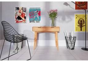 Toaletný stolík z bukového dreva 90x40 cm Greg - The Beds